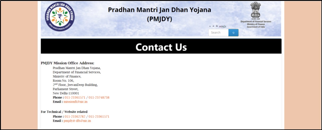 Pradhan Mantri Jan Dhan Yojana 