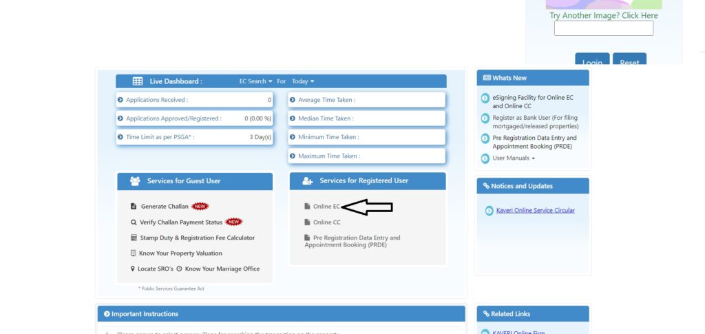 Kaveri 2.0 Online Services: How To Register Property & Check EC ...