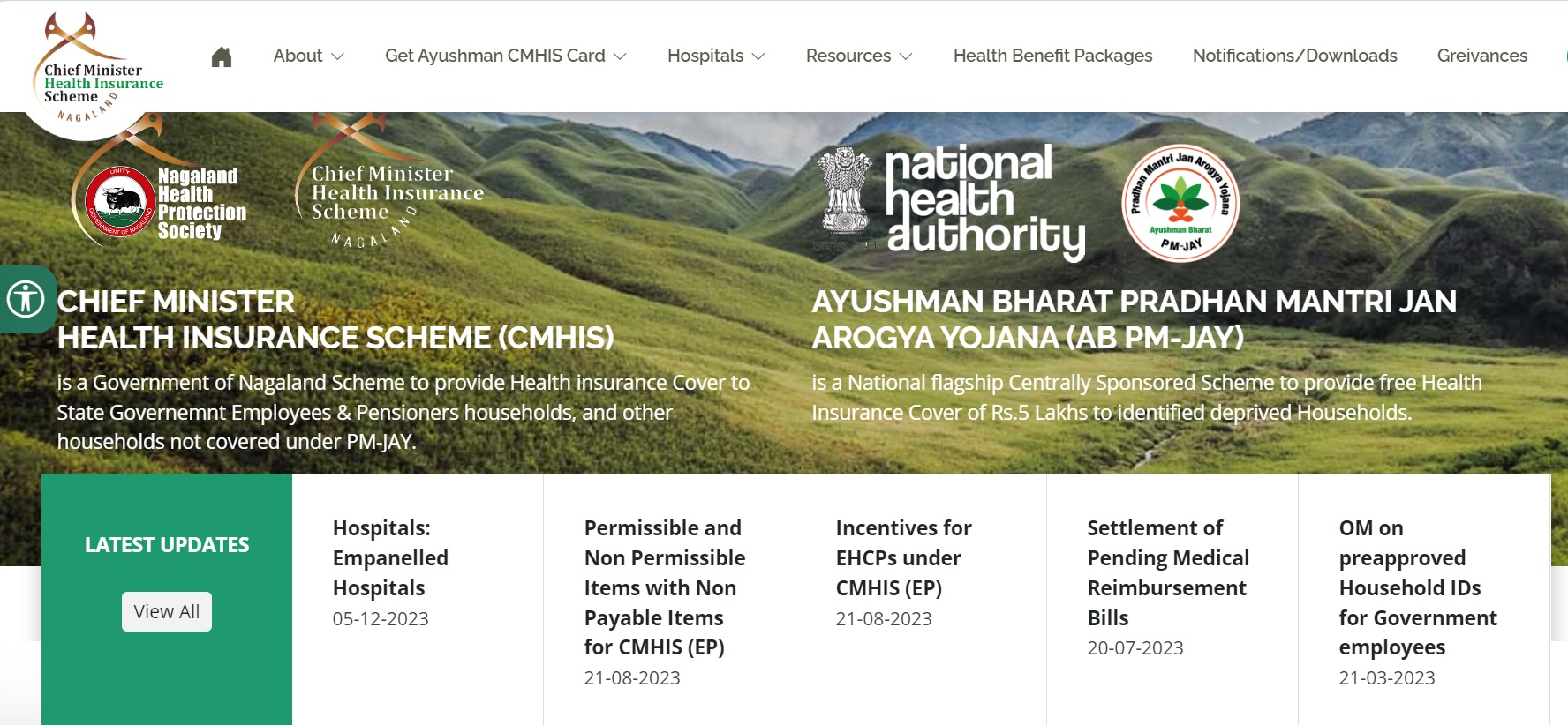 Nagaland CM Health Insurance Scheme