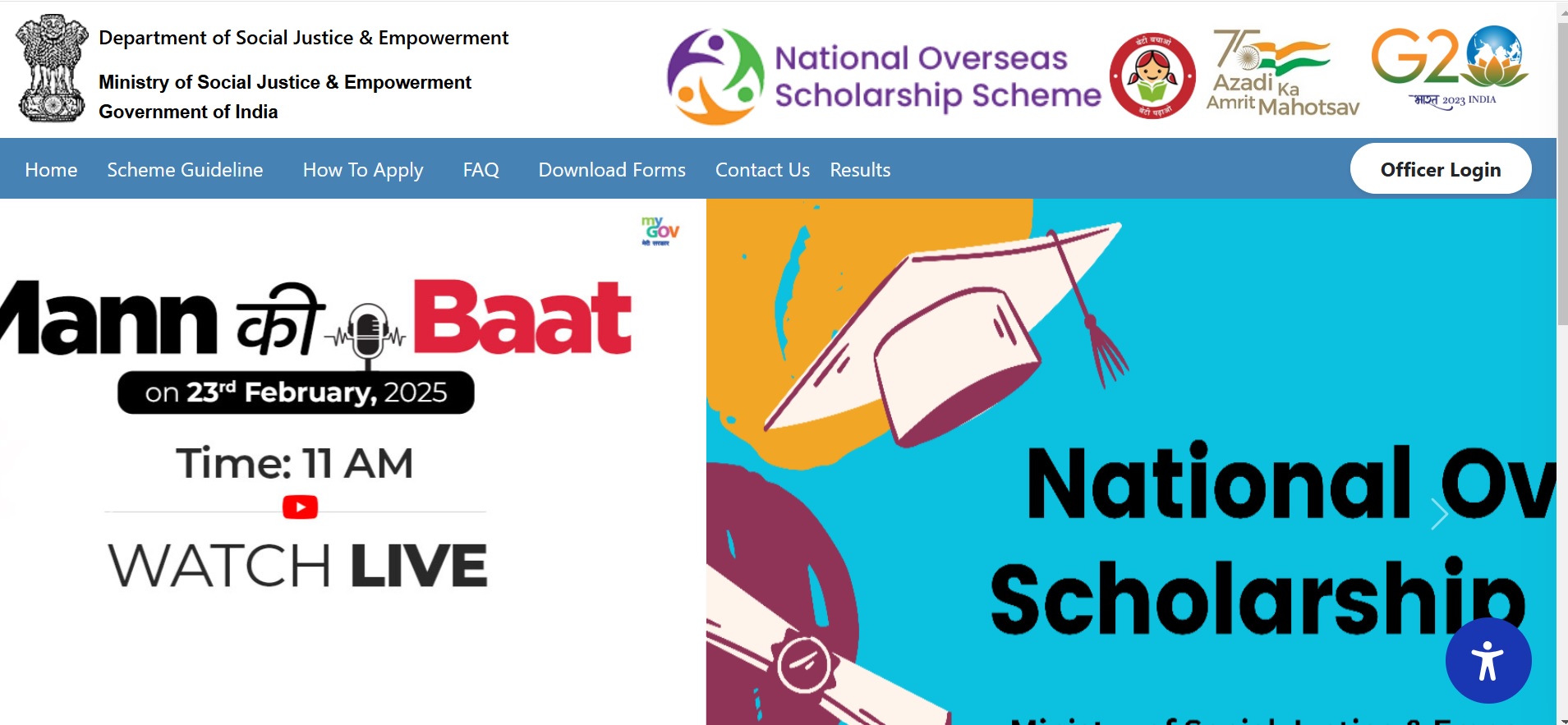 National Overseas Scholarship Scheme